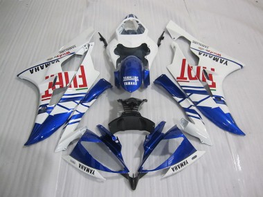 Carene Moto R6 06-07 - Blu Bianco Fiat