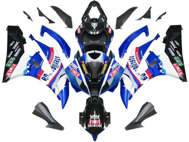 Carene Moto R6 06-07 - Blu Nero Sterilgard Carene Moto R6 06-07 - Blu Nero Sterilgard