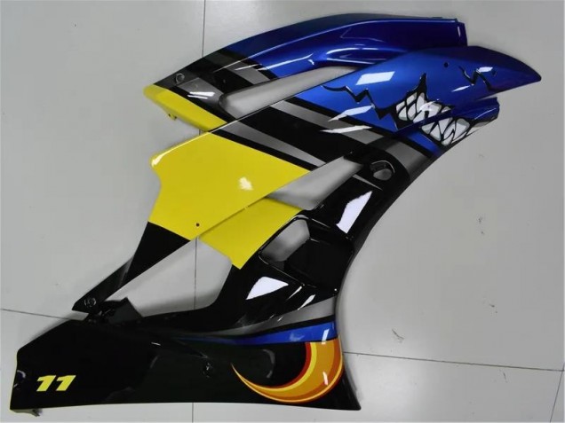 Carene Moto R6 06-07 - Blu Squalo