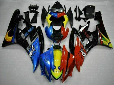 Carene Moto R6 06-07 - Giallo Blu Rosso