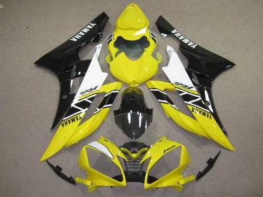 Carene Moto R6 06-07 - Giallo Nero Decal