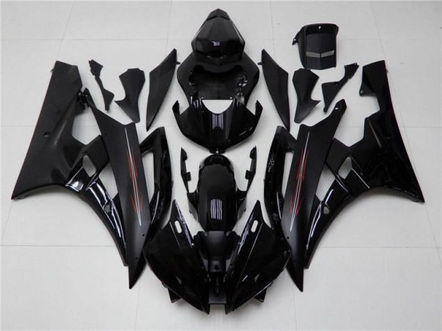 Carene Moto R6 06-07 - Lucido Nero Opaco Carene Moto R6 06-07 - Lucido Nero Opaco