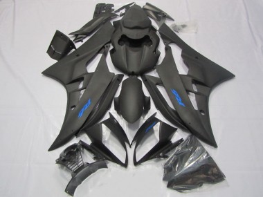 Carene Moto R6 06-07 - Nero Blu Decal