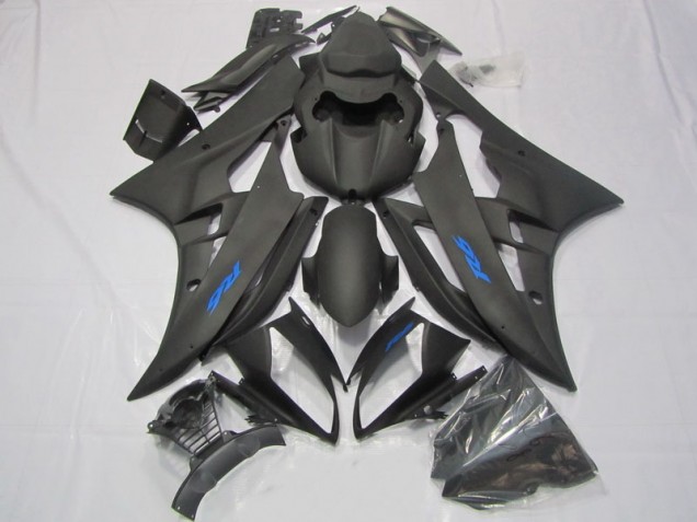 Carene Moto R6 06-07 - Nero Blu Decal Carene Moto R6 06-07 - Nero Blu Decal
