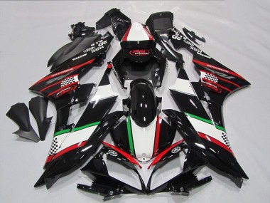 Carene Moto R6 06-07 - Nero Rosso Verde