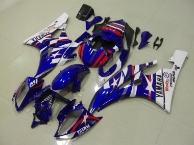 Carene Moto R6 06-07 - Rosso Blu Star