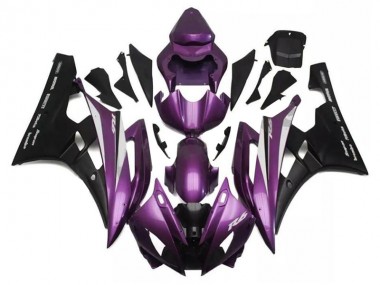 Carene Moto R6 06-07 - Viola Nero