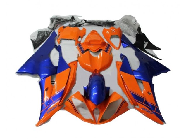 Carene Moto R6 08-16 - Arancia Blu Carene Moto R6 08-16 - Arancia Blu