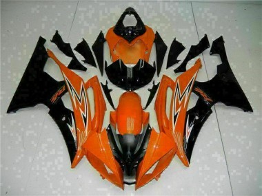 Carene Moto R6 08-16 - Arancia Nero