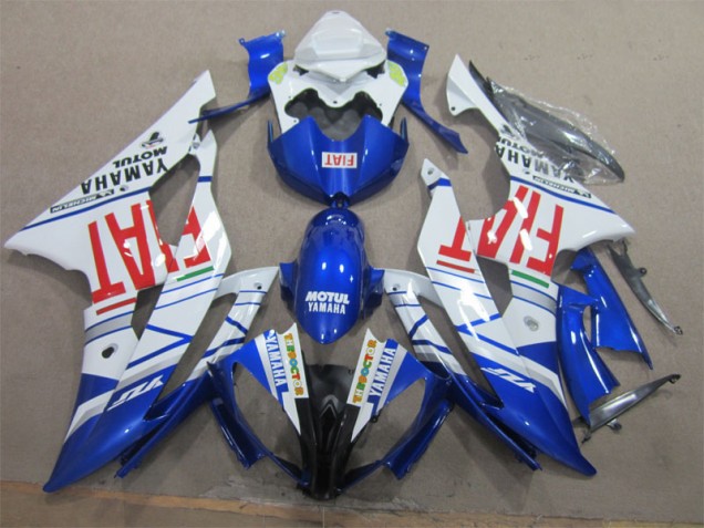 Carene Moto R6 08-16 - Bianco Nero Rosso Fiat Carene Moto R6 08-16 - Bianco Nero Rosso Fiat