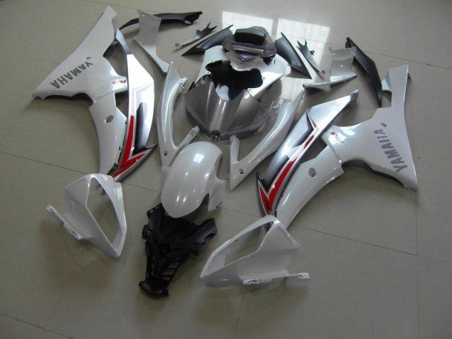 Carene Moto R6 08-16 - Bianco Perla Argento Carene Moto R6 08-16 - Bianco Perla Argento