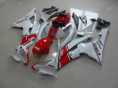 Carene Moto R6 08-16 - Bianco Rosso Stile OEM