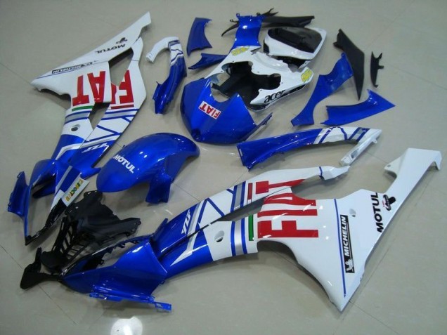 Carene Moto R6 08-16 - Blu Bianco Rosso Fiat Carene Moto R6 08-16 - Blu Bianco Rosso Fiat