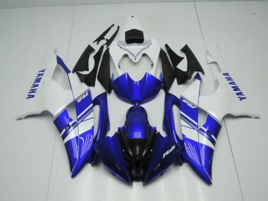 Carene Moto R6 08-16 - Blu Bianco Stile OEM