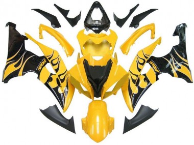 Carene Moto R6 08-16 - Giallo Nero Fiamma R6