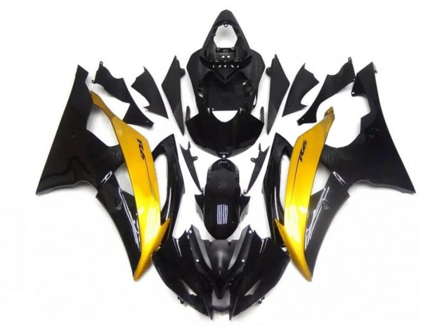 Carene Moto R6 08-16 - Nero Oro