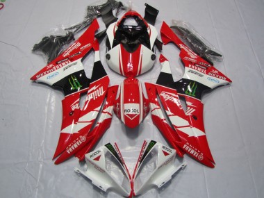 Carene Moto R6 08-16 - Rosso Bianco Rocol