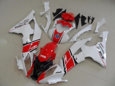Carene Moto R6 08-16 - Rosso Bianco Stile OEM
