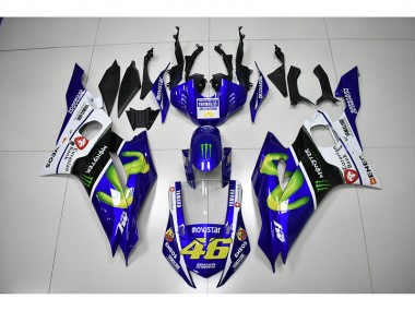 Carene Moto R6 17-23 - Monster Blu Movistar 46