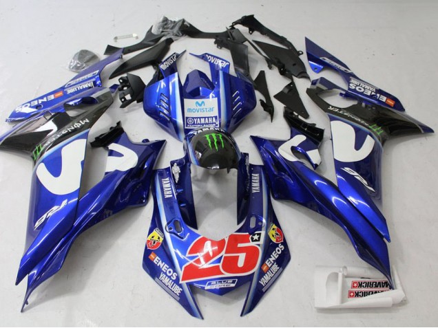 Carene Moto R6 17-23 - Movistar Carene Moto R6 17-23 - Movistar