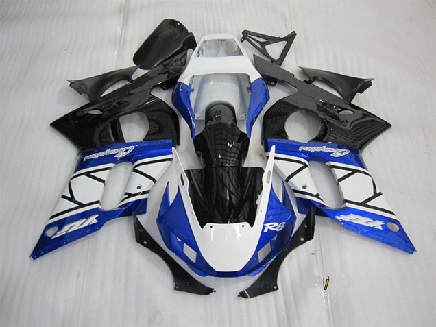Carene Moto R6 98-02 - Blu Bianco Nero Carene Moto R6 98-02 - Blu Bianco Nero
