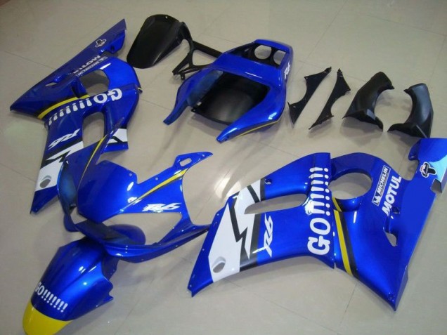 Carene Moto R6 98-02 - Blu Go Motul Carene Moto R6 98-02 - Blu Go Motul