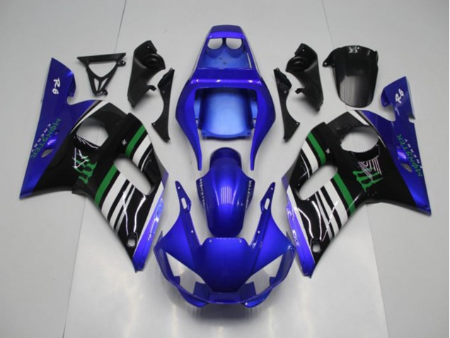 Carene Moto R6 98-02 - Blu Monster Carene Moto R6 98-02 - Blu Monster