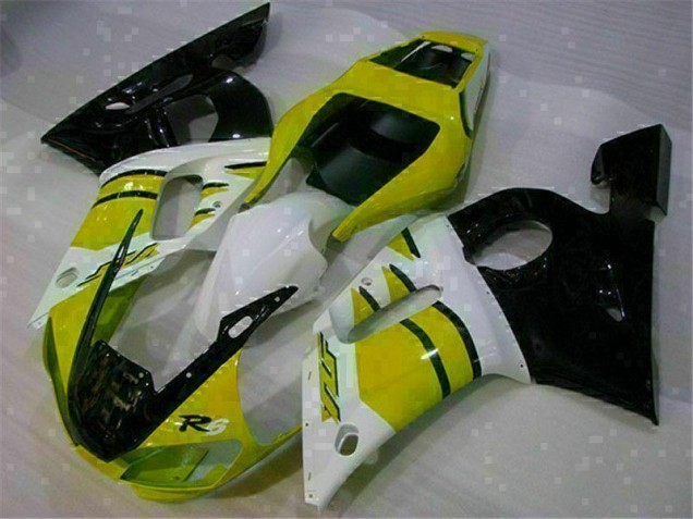 Carene Moto R6 98-02 - Giallo Bianco Carene Moto R6 98-02 - Giallo Bianco