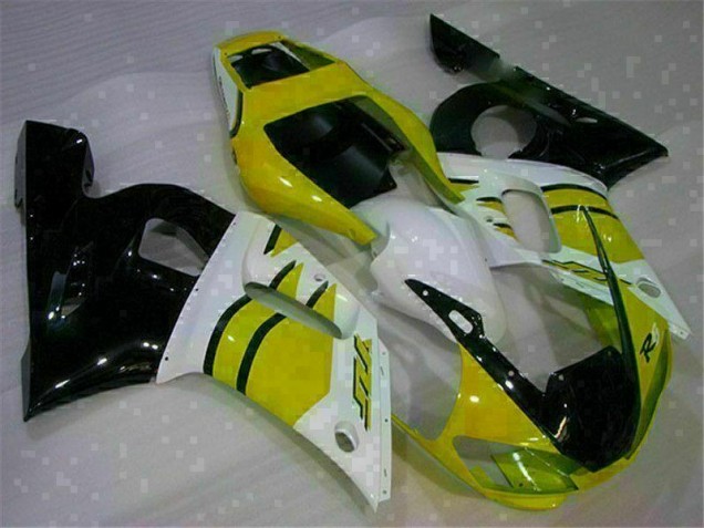 Carene Moto R6 98-02 - Giallo Bianco Carene Moto R6 98-02 - Giallo Bianco