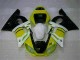 Carene Moto R6 98-02 - Giallo Bianco Carene Moto R6 98-02 - Giallo Bianco