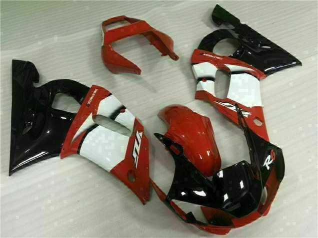 Carene Moto R6 98-02 - Rosso Bianco