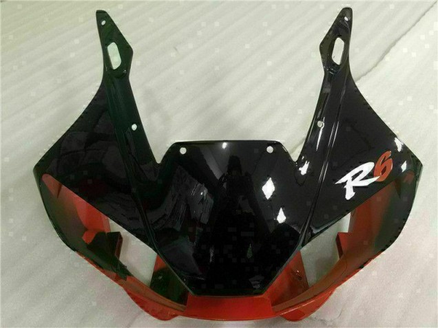 Carene Moto R6 98-02 - Rosso Bianco