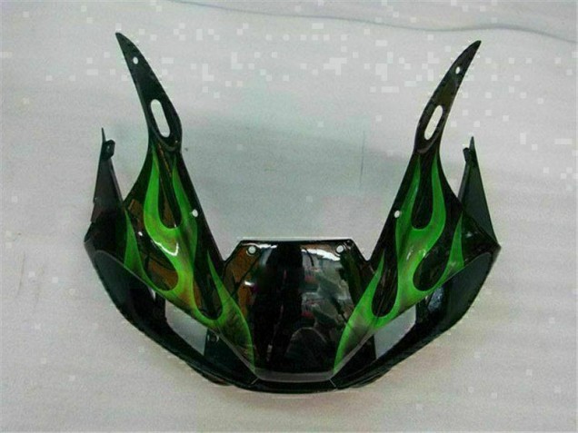 Carene Moto R6 98-02 - Verde Nero Carene Moto R6 98-02 - Verde Nero
