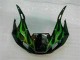 Carene Moto R6 98-02 - Verde Nero Carene Moto R6 98-02 - Verde Nero