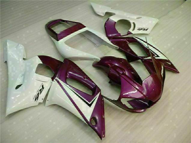 Carene Moto R6 98-02 - Viola Bianco