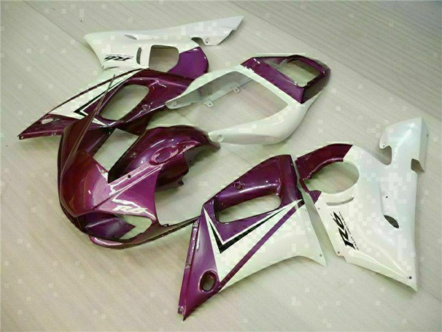 Carene Moto R6 98-02 - Viola Bianco