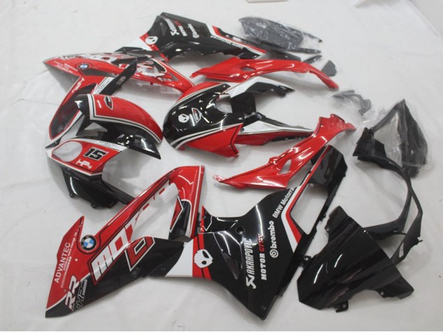 Carene Moto S1000RR 15-18 - Rosso Nero