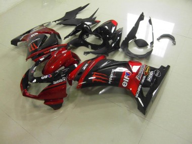 Carene Moto ZX 250R 08-12 - Caramella Rosso Monster