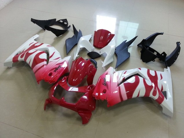 Carene Moto ZX 250R 08-12 - Rosa Rosso Fiamma Carene Moto ZX 250R 08-12 - Rosa Rosso Fiamma