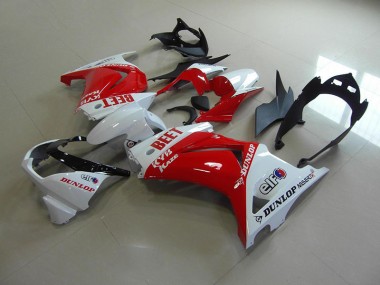 Carene Moto ZX 250R 08-12 - Rosso Bianco BEET