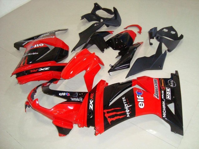 Carene Moto ZX 250R 08-12 - Rosso Monster Carene Moto ZX 250R 08-12 - Rosso Monster