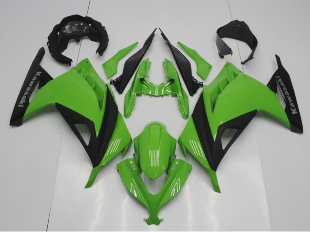 Carene Moto ZX 300R 13-16 - Stile OEM Verde