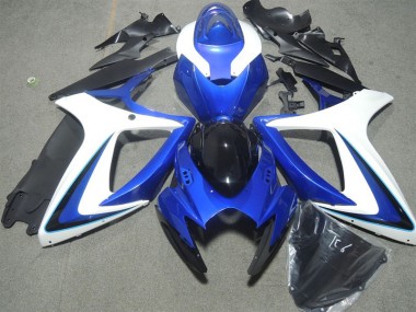 Carene Moto ZX10R 06-07 - Blu Bianco