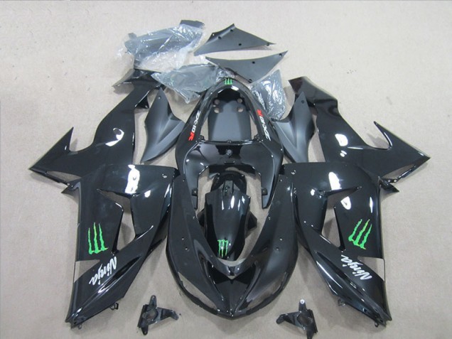 Carene Moto ZX10R 06-07 - Nero Verde Monster Ninja