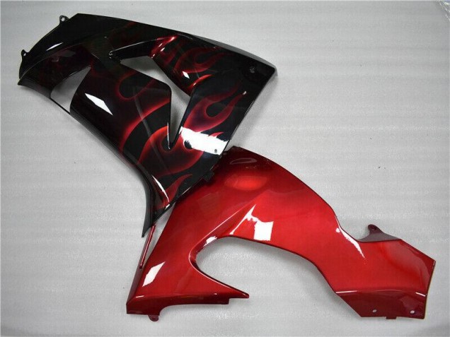 Carene Moto ZX10R 06-07 - Rosso Fiamma Carene Moto ZX10R 06-07 - Rosso Fiamma
