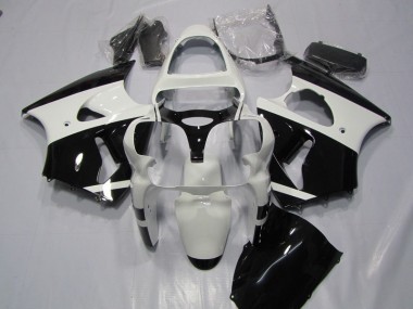 Carene Moto ZX6R 00-02 - Bianco Nero