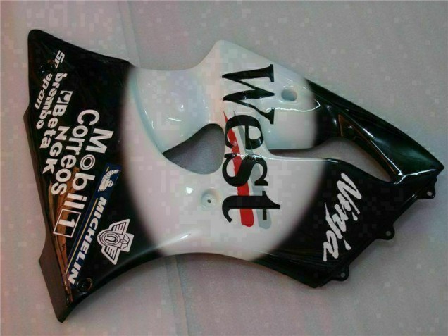 Carene Moto ZX6R 00-02 - Nero West Ninja