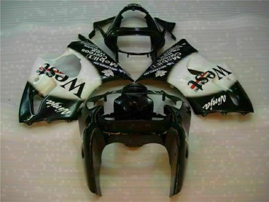 Carene Moto ZX6R 00-02 - Nero West Ninja