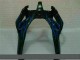 Carene Moto ZX6R 00-02 - Nero con Blu Fiamma Carene Moto ZX6R 00-02 - Nero con Blu Fiamma