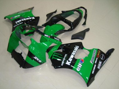 Carene Moto ZX6R 00-02 - Verde Monster